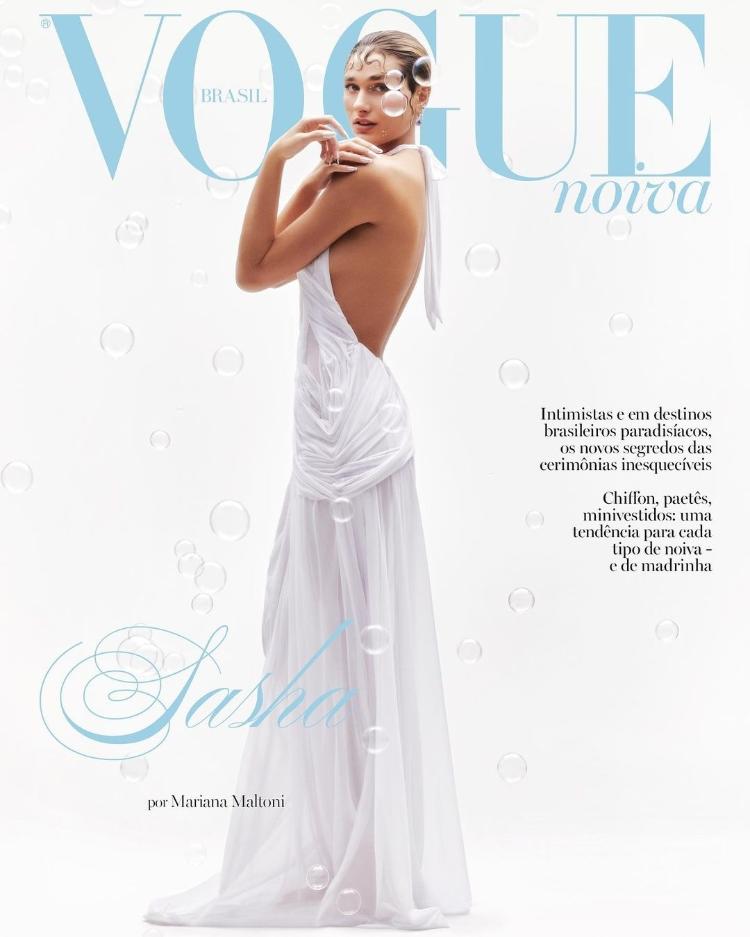 Sasha Meneghel capa da Vogue Noivas - Reprodução/Instagram - Reprodução/Instagram