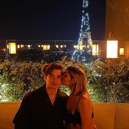 João Figueiredo e Sasha curtem jantar romântico em Paris - Reprodução: Instagram