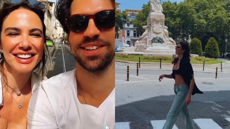 Luciana Gimenez aproveita dias de folga com o namorado em Portugal  - Reprodução/Instagram