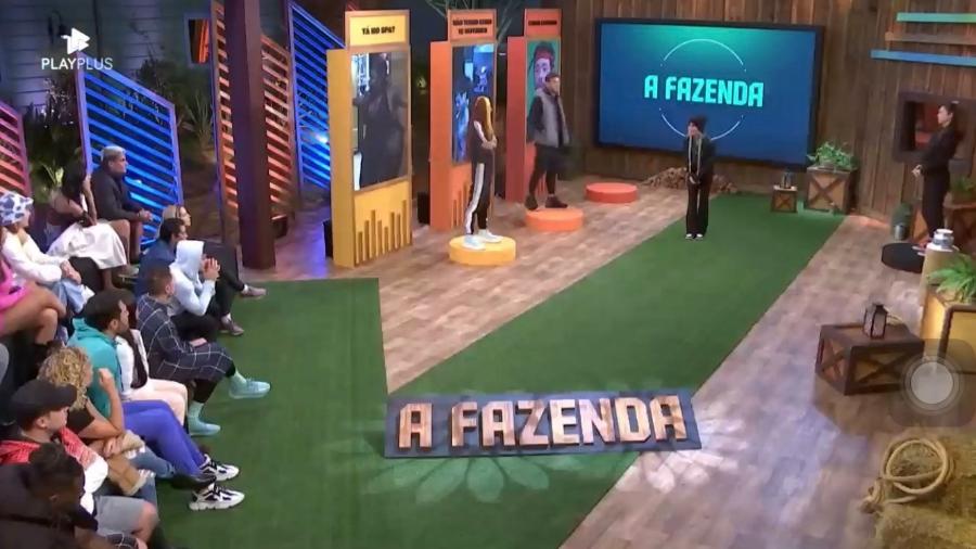 A Fazenda 2022: Pétala, Tati e Bia se xingam em dinâmica - Reprodução/PlayPlus