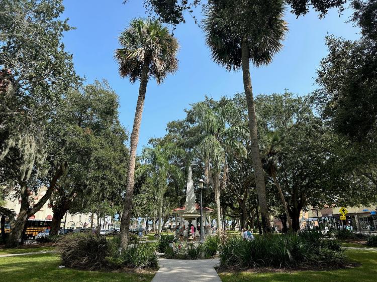 Plaza de la Constitución, em St. Augustine