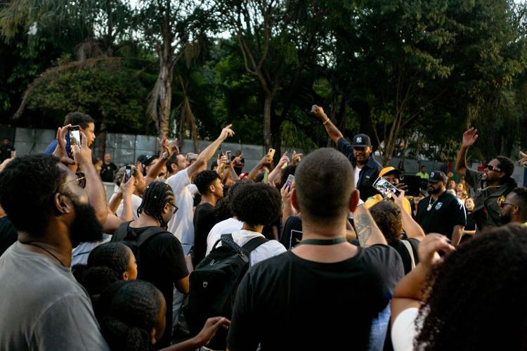 Edi Rock se apresentou na Virada Cultural de 2024