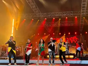 Com ska, jazz e afrobeats, Bixiga 70 tem tarde de glória no Rock in Rio