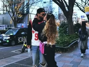 Rafaella Santos posta foto beijando Gabigol, mas apaga em seguida