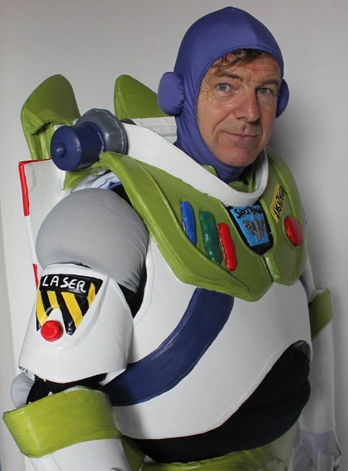 Fantasia do personagem Birdman, do filme homônimo, feita pela Sakura Cosmaker - Divulgação