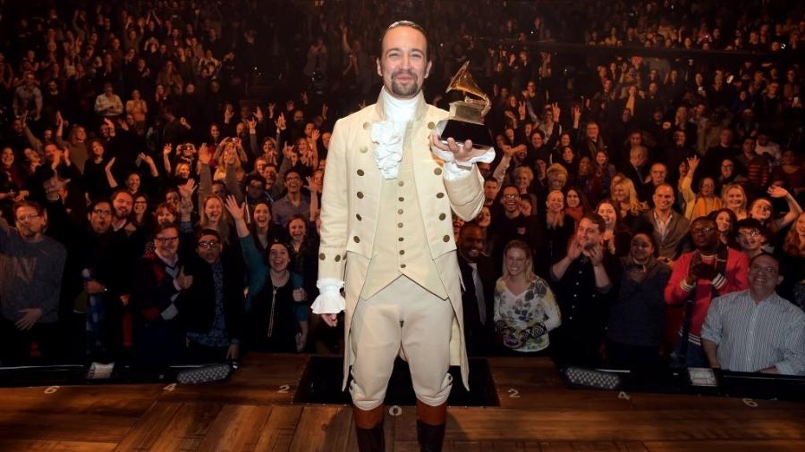 Lin-Manuel Miranda em "Hamilton"  - Theo Wargo/Getty Images/AFP