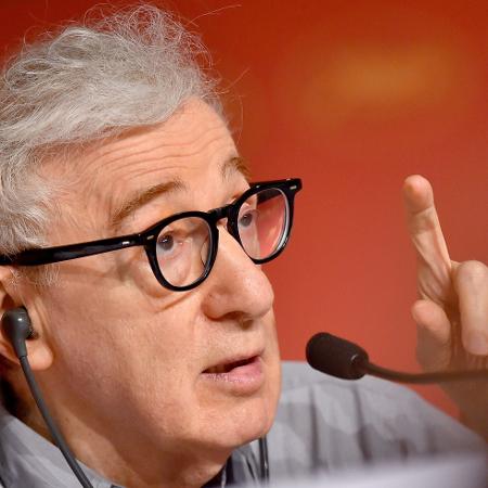 11.mai.2016 - Woody Allen divulga "Café Society" no Festival de Cannes -  REUTERS/Yves Herman