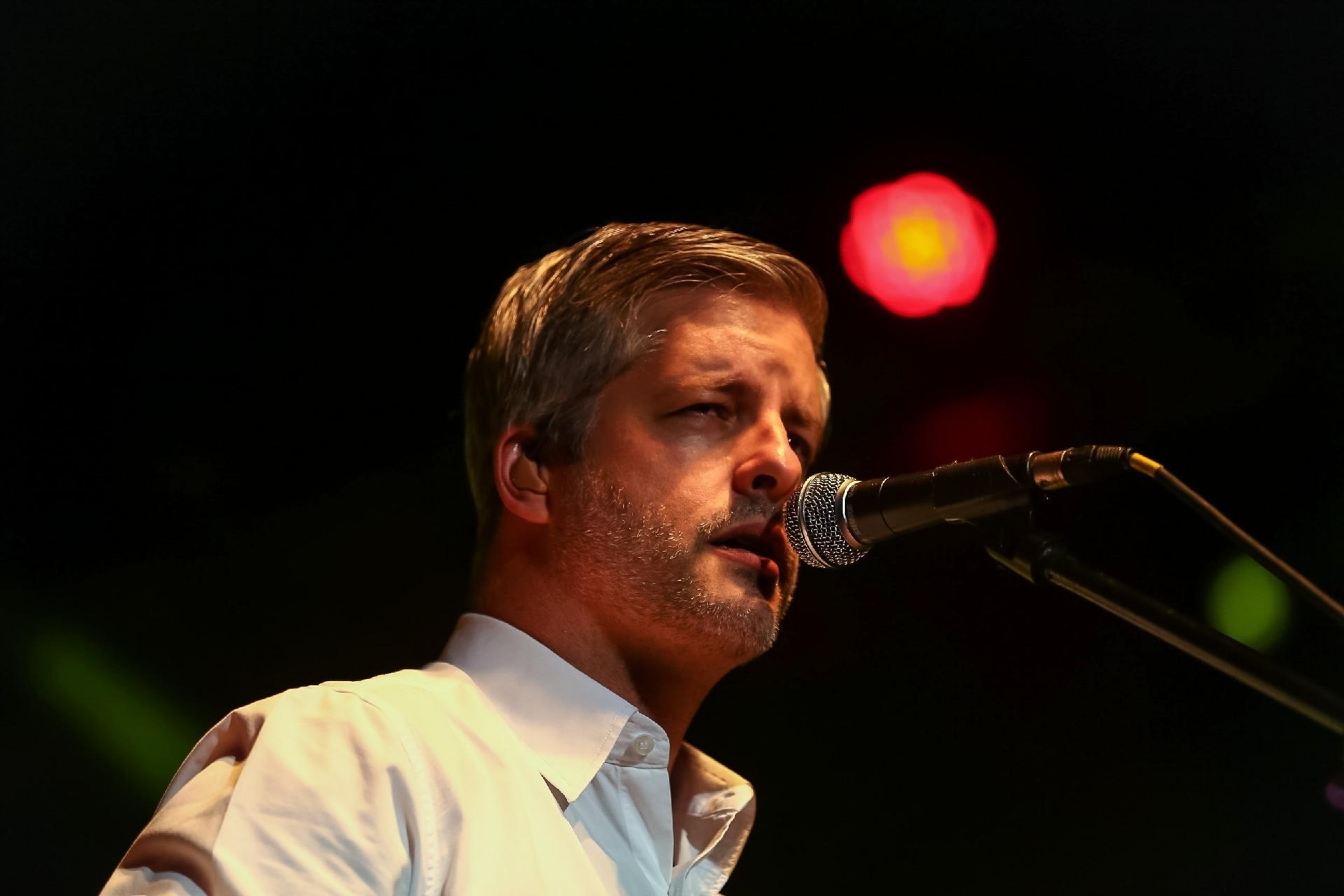 Victor se apresenta com Léo no Espaço das Américas, em São Paulo  - Rapais Castello/AgNews