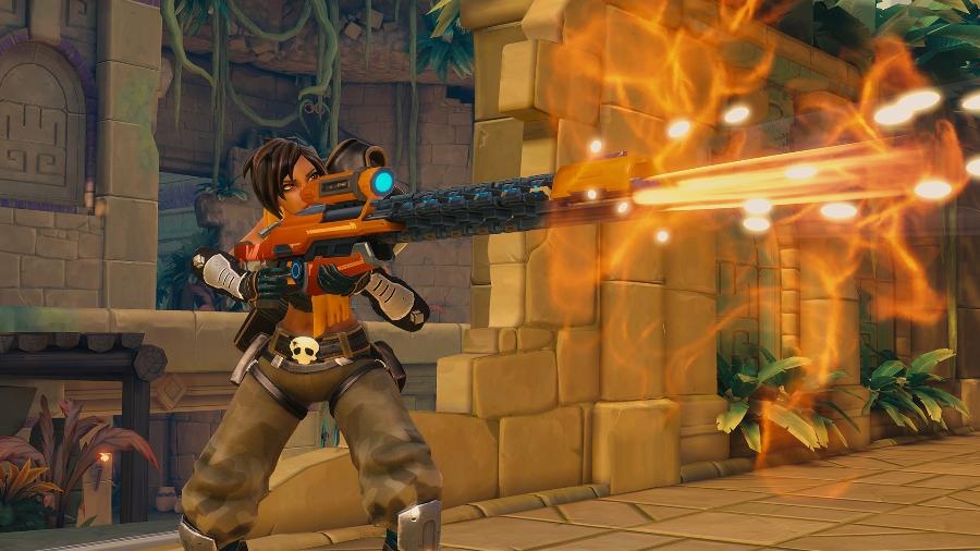 "Paladins" é um dos jogos "free-to-play" que vêm conquistando fãs nos consoles de mesa - Divulgação/Hi-Rez Studios