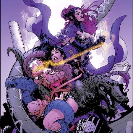 Mulher Maravilha e Circe nos quadrinhos - Reprodução - Reprodução