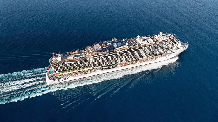 Navio MSC Seaview - Divulgação/MSC - Divulgação/MSC