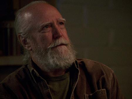Scott Wilson como Hershel Green em "The Walking Dead" - Reprodução