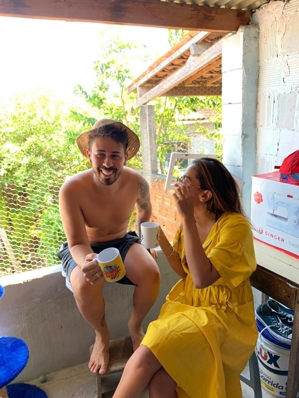 Carlinhos Maia brincou com Anitta e apresentou as crianças Mogli e Brenda Isadora - Divulgação