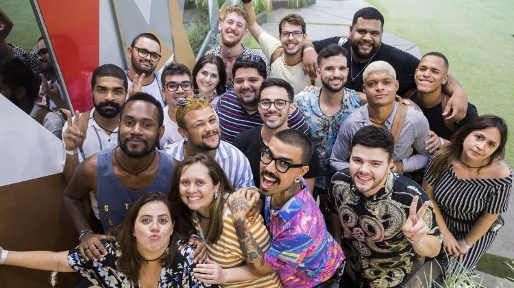 Jornalistas e influencers são confinados na casa do "BBB19" em ação promocional do reality show - Divulgação/Globo - Divulgação/Globo