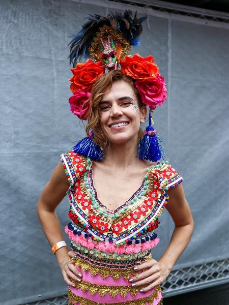 A cantora Mariana Aydar, que comanda o Bloco Forrozin. - Marcelo Justo/UOL