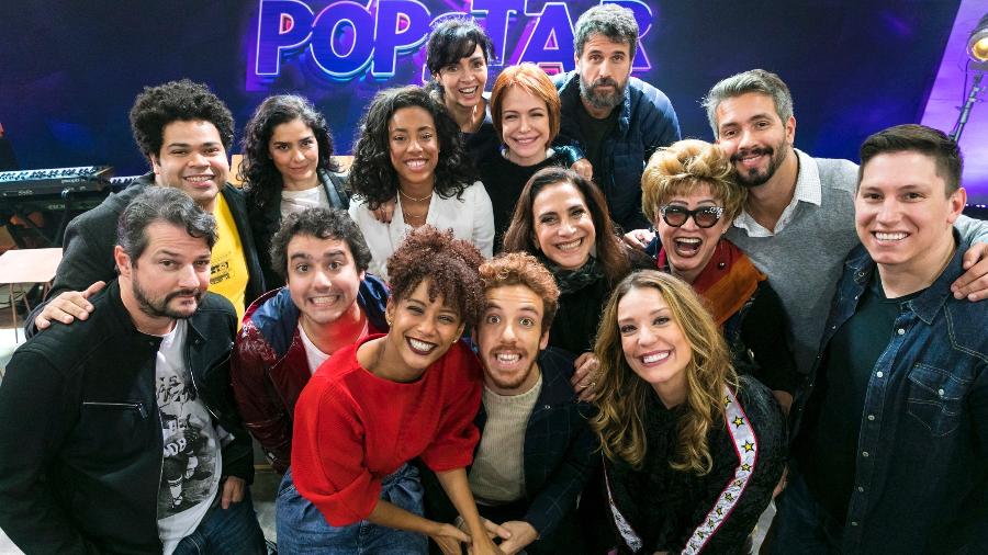 Jakson Follmann e o elenco 2019 de PopStar, reality show musical da Rede Globo - Paulo Belote/Rede Globo