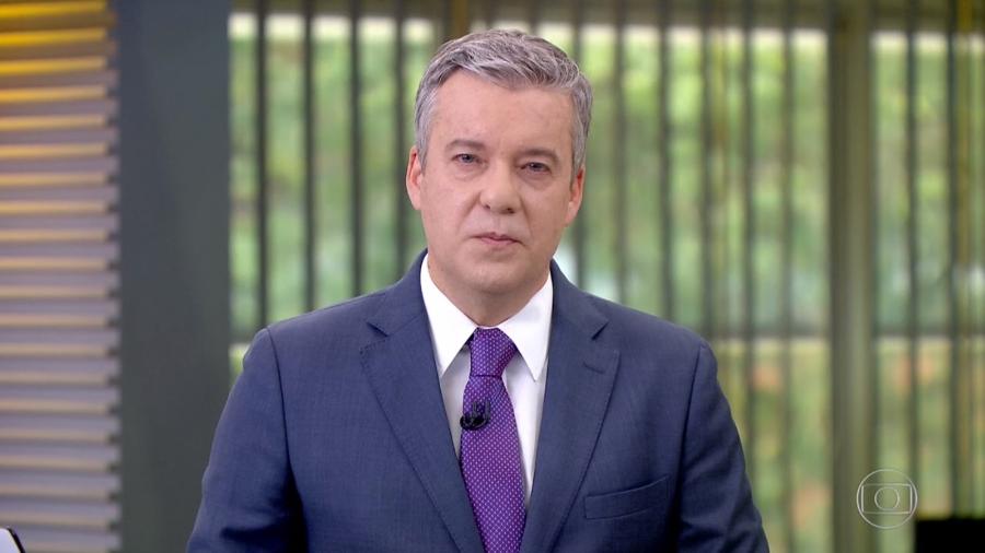 Roberto Kovalick apresentando o Jornal Hoje de 31 de agosto; jornalista substituirá Monalisa Perrone no Hora 1 - Reprodução/TV Globo