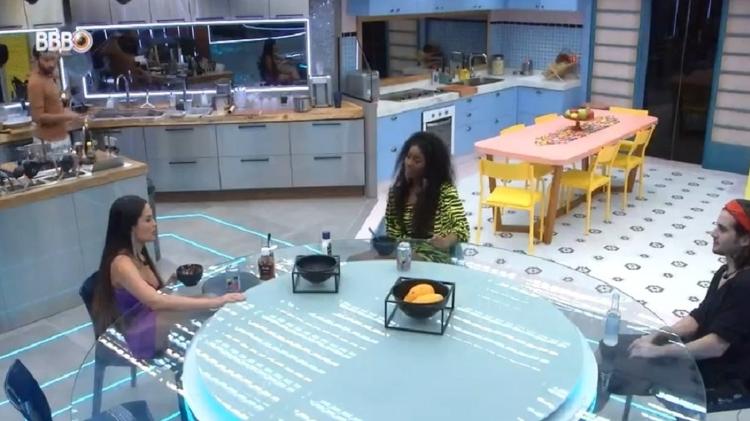 BBB 21: Juliette se diz chocada com arroto de Fiuk - Reprodução/Globoplay - Reprodução/Globoplay