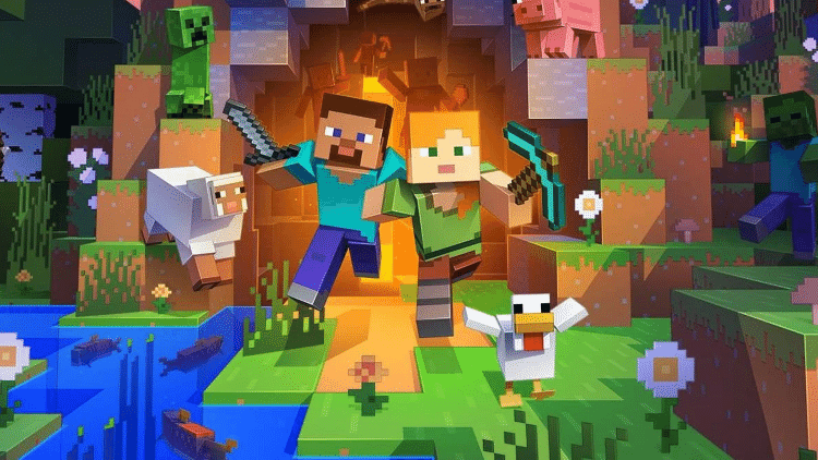 'Minecraft', o jogo, fez tanto sucesso que foi comprado pela Microsoft por US$ 2,5 bilhões (R$ 14,6 bilhões, na cotação atual) pela Microsoft em 2014 'Minecraft', o jogo, fez tanto sucesso que foi comprado pela Microsoft por US$ 2,5 bilhões (R$ 14,6 bilhões, na cotação atual) pela Microsoft em 2014