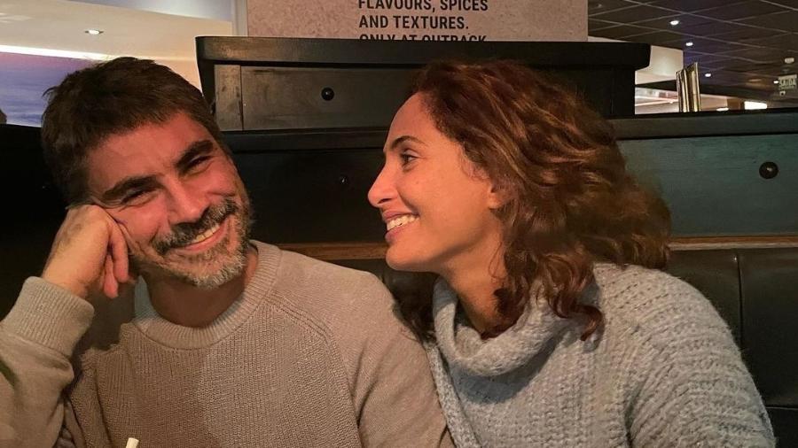 Camila Pitanga comemora aniversário de namoro  - Reprodução/Instagram