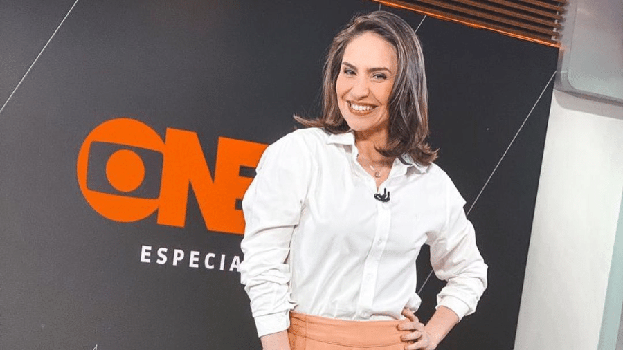 Cecilia Flesch apresenta o programa Em Ponto, na GloboNews - Reprodução/Instagram