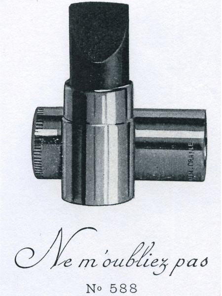 Nem' Oubliez Pas Nº 588, primeiro batom em bala do mundo - Divulgação - Divulgação