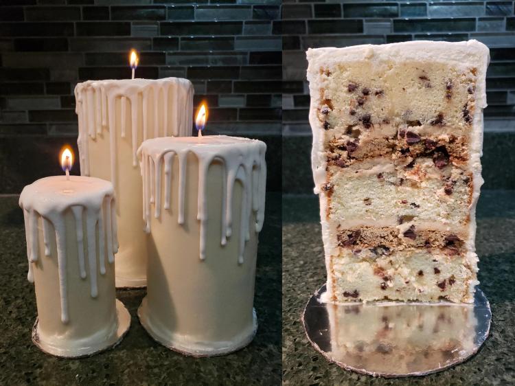 Dupla ilusão: estas velas são bolo, mas têm sabor de cookie