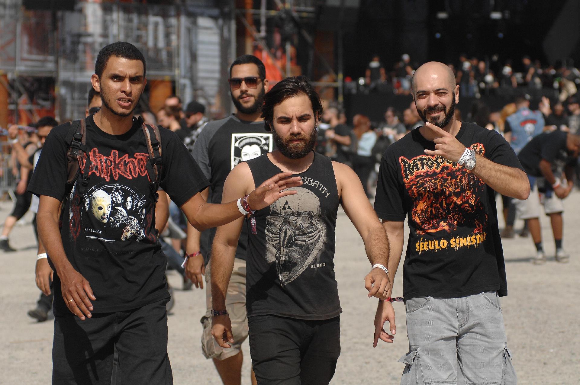 Público do som pesado comparece ao Maximus Festival, em Interlagos - Reinaldo Canato/UOL