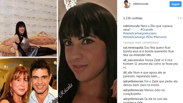 graciele - Reprodução/Instagram - Reprodução/Instagram