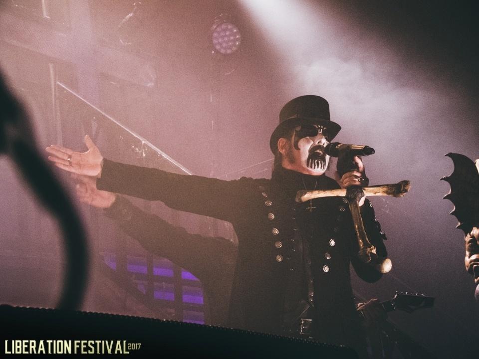 King Diamond se apresenta no Liberation Festival, no Espaço das Américas, em São Paulo - Divulgação