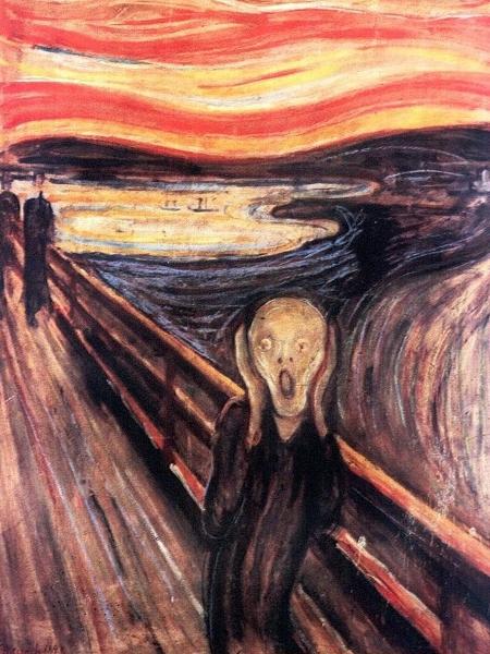 Quadro "O Grito", de Edvard Munch - AFP PHOTO / KATRINE