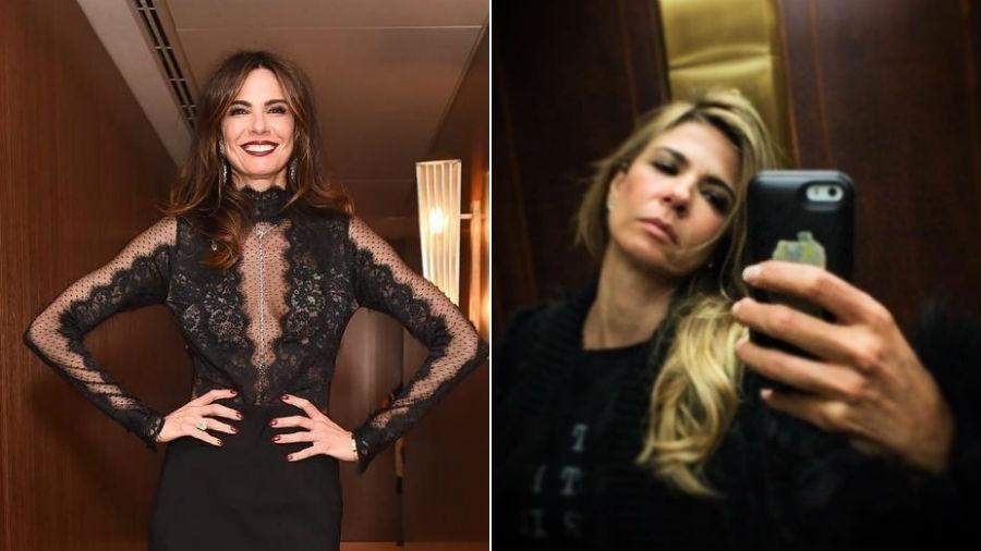 Luciana Gimenez antes e depois de ficar loira - Reprodução/Instagram