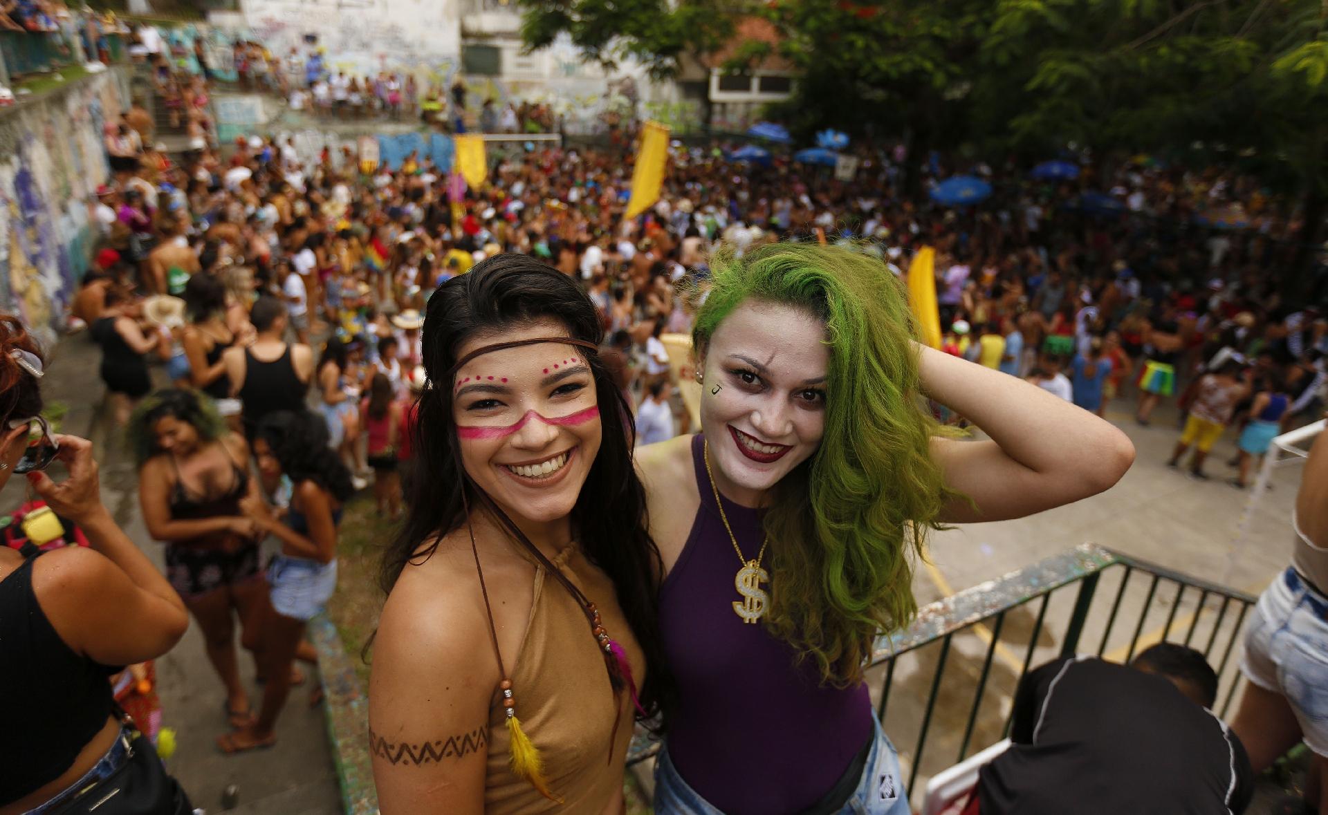 Bloco Me Enterra na Quarta - Santa Teresa - Rio - Marcelo de Jesus/UOL