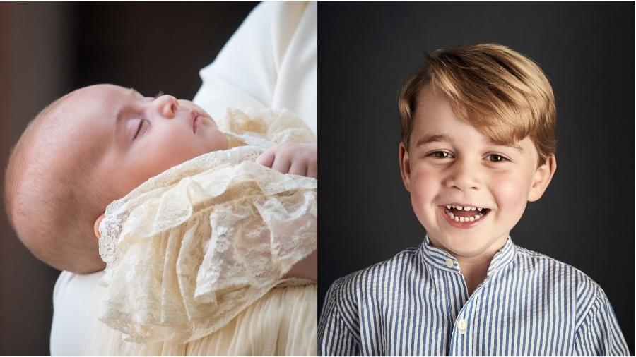 Príncipes George e Louis de Cambridge - Getty Images