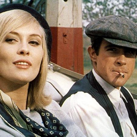 Warren Beatty e Faye Dunaway em "Bonnie e Clyde - Uma Rajada de Balas" (1967), filme que conta história do casal de bandidos dos anos 30 - Divulgação
