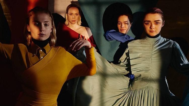 As mulheres de "Game of Thrones" posam para a "Vogue" - Reprodução/Twitter - Reprodução/Twitter