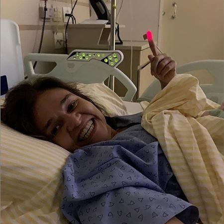 Claudia Rodrigues manda recado para os fãs direto do hospital - Reprodução/Instagram