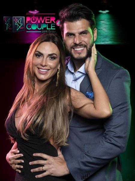 Nicole Bahls e Marcelo Bimbi estão confirmados em "Power Couple" - Edu Moraes/TV Record