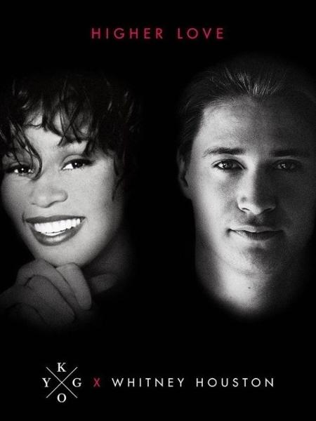 Capa do single de Whitney Houston com o produtor e o DJ norueguês Kygo - Divulgação