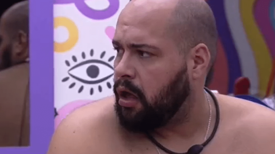 BBB 22: Tiago foi um dos brothers que ficou incrédulo com a pergunta do participante - Reprodução/Globoplay