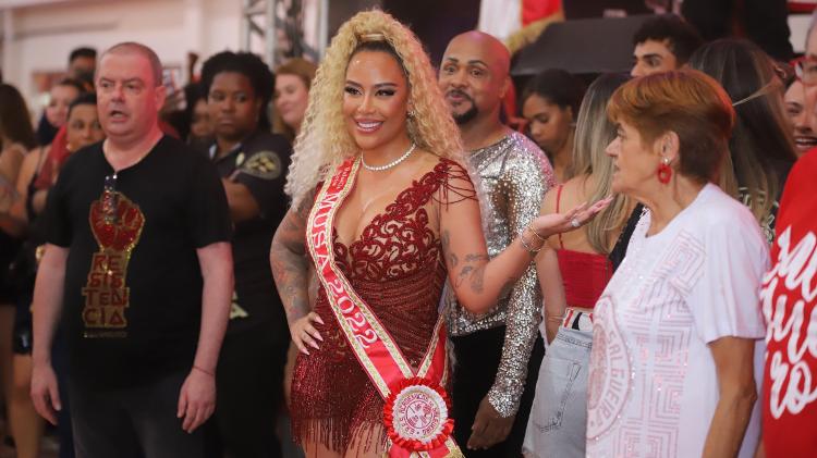 Rafaella Santos é a musa do Salgueiro - Zô Guimarães/UOL - Zô Guimarães/UOL