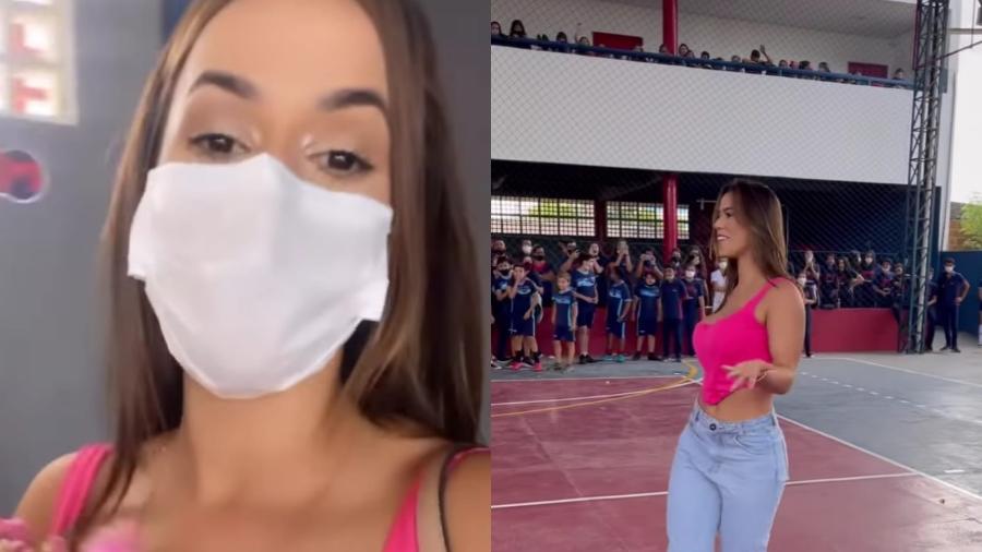 BBB 22: Larissa Tomásia, a sexta eliminada, visita o colégio onde estudou - Reprodução/Instagram