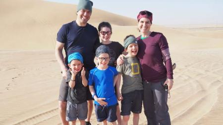 “If this continues when we get back, it will be a very good success even in our daily routines,” the parents say.