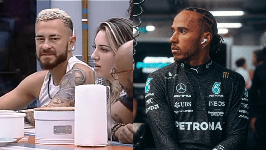 BBB 23: Fred Desimpedidos diz que Lewis Hamilton parou de segui-lo no Instagram - Reprodução/Globo