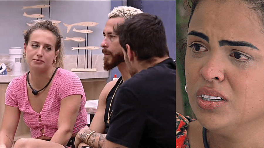 BBB 23: Brothers conversam sobre Paula na cozinha - Reprodução/Globo