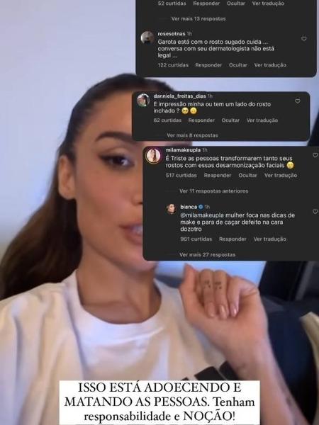 Bianca Andrade rebate críticas a sua aparência nas redes sociais