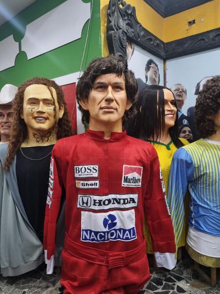 Carnaval 2024: Boneco Gigante de Ayrton Senna