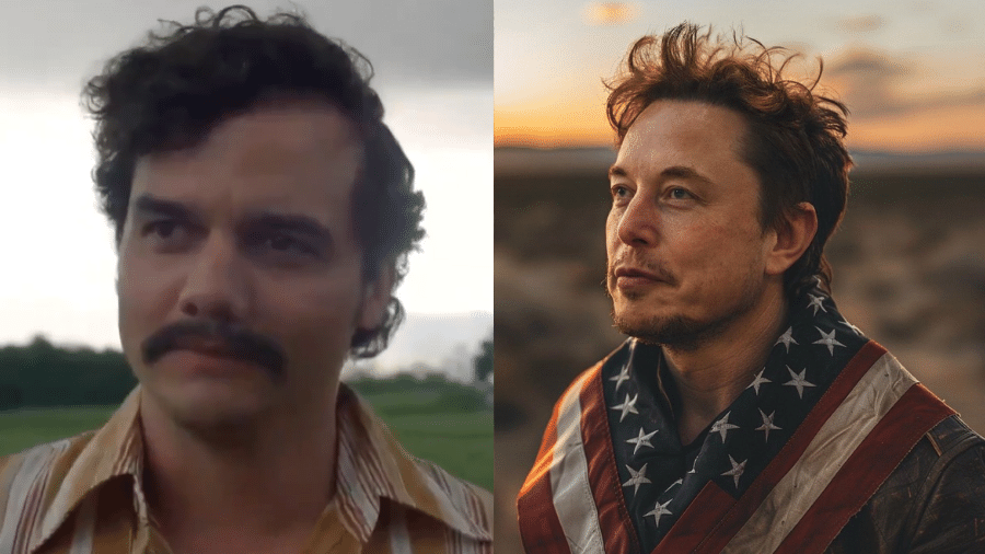 Elon Musk se compara à Pablo Escobar em post