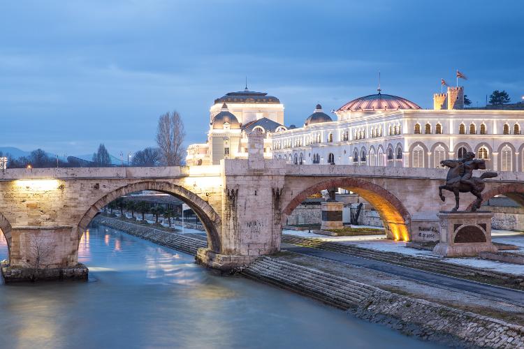 Ponte de Skopje, Macedônia