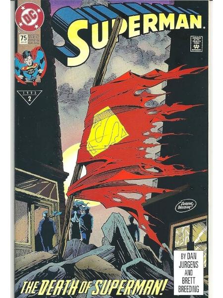Capa de Superman #75 (1993) Capa de Superman #75 (1993)